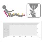 Villeroy & Boch Aveo Badewanne 190 x 95 cm - technische Ansicht
