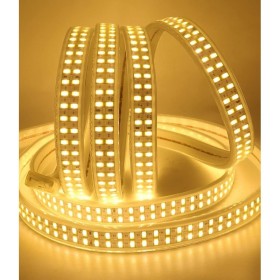 100M Rolle LED Wasserdicht Streifen ATLANTIC-P 220-240V IP65 2Row Prismatic