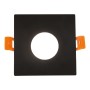 XXLED Einbaustrahler MR 16 CLOVE-S Quadratisch Schwarz - Detailansicht