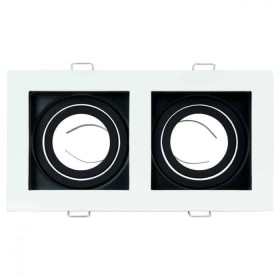 XXLED Einbaustrahler PETUNIA-2 Schwarz Weiss MR16