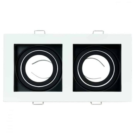 XXLED Einbaustrahler PETUNIA-2 Schwarz Weiss MR16