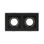 XXLED Einbaustrahler PETUNIA-2 Vollschwarz MR16