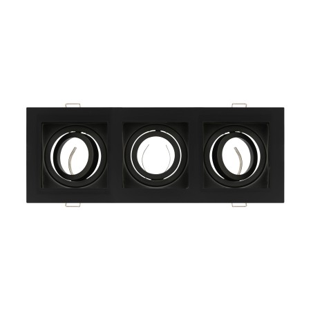 XXLED Einbaustrahler PETUNIA-3 Vollschwarz MR16