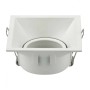 XXLED Einbaustrahler MEIAN-S Quadratisch Weiss MR16 - Detailansicht