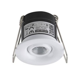XXLED LED Mini Spotlampe SILVIA 1W Weiss Rund Weiss 4200K