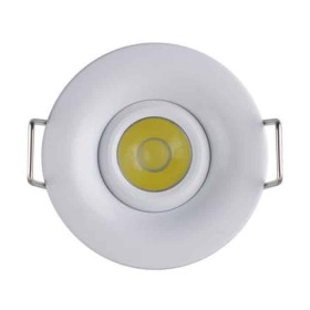 LED Mini Spotlampe SILVIA 1W Weiß Rund Weiß 4200K