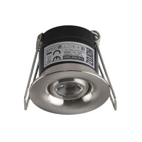 XXLED LED Mini Spotlampe SILVIA 1W Weiss Rund Chrom 4200K