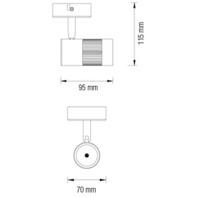 LED Strahler TOKYO 8W weiß 4200K
