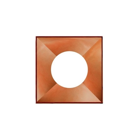 XXLED Quadratischer Reflektor für Salsa-SQ/L, REFLEX/SQ-L 80x80 mm GU10 Kupfer