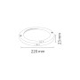 XXLED LED Tag&Nacht&Bewegungsmelder Downlight MARTHA-18PRO CCT Réglable 18W Blanc - photo produit