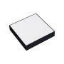XXLED Lampada a LED da incasso 12x12cm SOFIA/S-18W quadrata, nera, 6400K