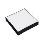 XXLED Plafoniera LED 17x17cm SOFIA/S-24W quadrata, nera, 6400K