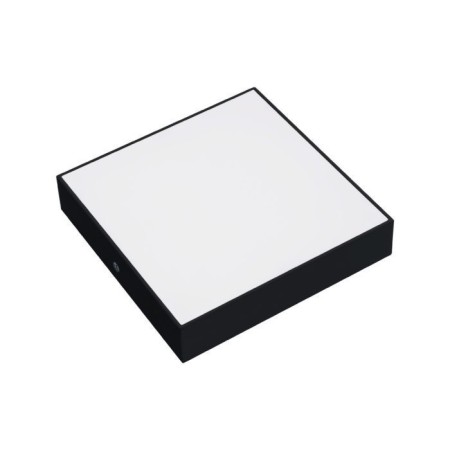 XXLED Plafoniera LED 17x17cm SOFIA/S-24W quadrata, nera, 6400K