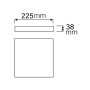 XXLED Plafoniera LED 23x23cm SOFIA/S-36W quadrata, bianco, 6400K - vista dettagliata