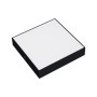 XXLED Lampada da incasso LED 23x23cm SOFIA/S-36W quadrata, nera, 6400K