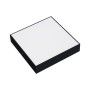 XXLED Plafoniera a LED 30x30 cm SOFIA/S-48W quadrata, nera, 6400K