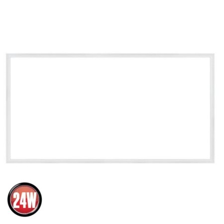 XXLED Pannello LED 60x30cm SET incl. Cornice di montaggio incassato & Kit di fissaggio ZODIAC-24 24W