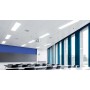 XXLED Pannello LED 120x30cm SET incl. Cornice di montaggio & Set di fissaggio ZODIAC-36 36W 6400K