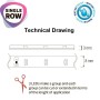 XXLED 5m LED-Streifen REN/RGB RGB 4,8W 12V IP65 Wasserdicht - Detailansicht