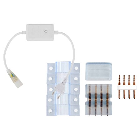 XXLED Steckdosenset für HUDSON/RGB LED-Streifen, 10mm, RGB, IP65, 230VAC