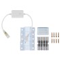 XXLED Fassungsset für NEOLED/RGB LED-Streifen 10mm RGB IP65 220V Wasserdicht