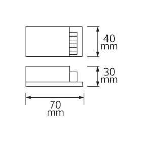 Schlanker LED-Treiber 10W VEGA-10 0,8A