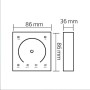 XXLED Touch-Controller TOUCH 5 Funktionen - Detailansicht