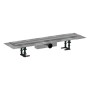 Ensemble complet de caniveau de douche hansgrohe RainDrain Compact 70 cm pour installation standard