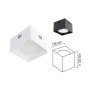 XXLED LED Flächenleuchte SANDRA-SQ10 10W weiss 4200K - Detailansicht