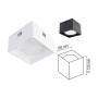 XXLED Plafoniera LED SANDRA-SQ15 15W bianco 4200K - vista dettagliata