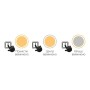 XXLED LED Einbaustrahler Einbau CARTER-5 5W 4200K schwarz - technische Ansicht