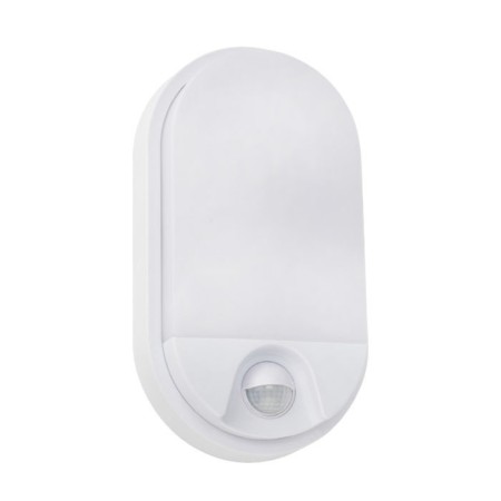 XXLED LED Wandleuchte HECTOR-10 mit Dämmerungs- und Bewegungssensor 10W 4200K Weiss
