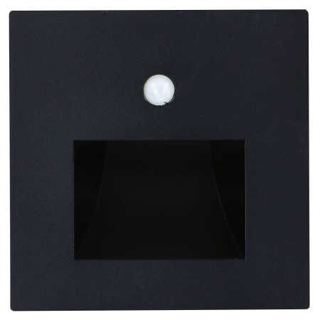 XXLED LED-Einbauleuchte für Treppenhäuser mit PIR-Sensor DIAMOND 1W SCHWARZ 4200K 110-265V