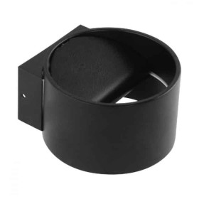 XXLED LED Wandleuchte SISAM 8W rund, 4200K, Schwarz