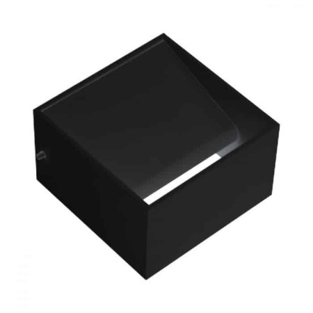 XXLED LED Wandleuchte TRUVA Schwarz 4200K 8W