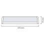 XXLED LED Deko-Beleuchtung Spiegel- und Bilderleuchte SWIFT-12 12W Chrom 4200K - Detailansicht