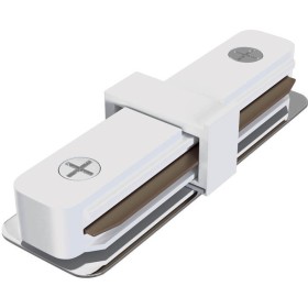 XXLED Schienenlichtverbinder GERADE Verbinder / Max. 16A, Weiss