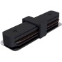 XXLED Schienenlichtverbinder GERADE Verbinder / Max. 16A, Schwarz