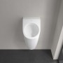 Villeroy & Boch Architectura Urinoir d'aspiration, avec cible, arrivée cachée - vue technique