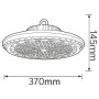 XXLED Proiettore Industriale a LED a forma di Ufo ARTEMIS-200 200W 6400K IP65 - vista dettagliata