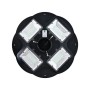 XXLED LED-Strassen-Solarlampe COMBAT-200 200W 6400K Schwarz