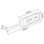 XXLED Lampada da strada solare LED COMPACT-10 10W 6400K Nero - vista dettagliata