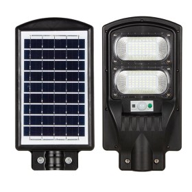 XXLED LED Solar Strassenlaterne GRAND-100 100W 6400K Schwarz