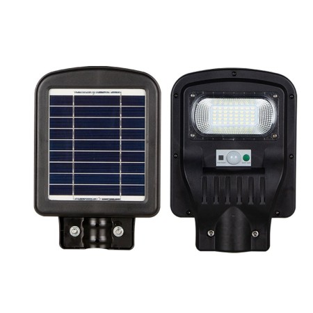 XXLED LED Solar Strassenlaterne GRAND-50 50W 6400K Schwarz