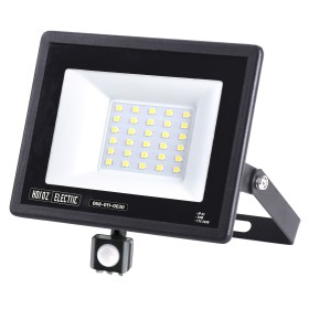 XXLED LED Flutlicht-Aussenstrahler mit PIR-Sensor LEON/S-30 30W 6400K IP65 Schwarz
