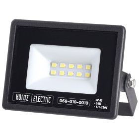 XXLED LED Flutlicht-Aussenstrahler LEON-10 10W Schwarz 6400K IP65