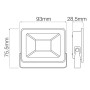 XXLED LED-Projektor-Strahler LEON-10 10W Weiss 6400K IP65 - Detailansicht