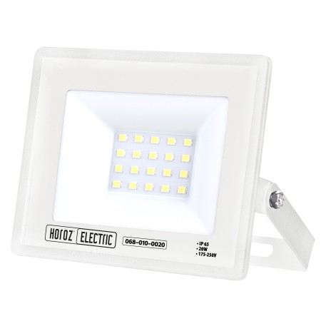 XXLED LED-Projektor-Strahler LEON-20 20W Weiss 6400K IP65