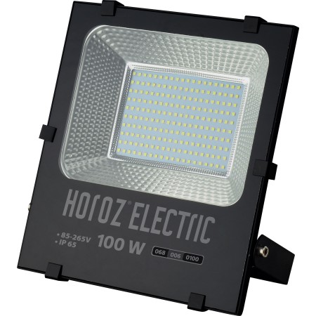XXLED LED-Projektor LEOPAR-100 100W Schwarz 6400K IP65