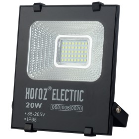 XXLED LED-Projektor LEOPAR-20 20W Schwarz 6400K IP65